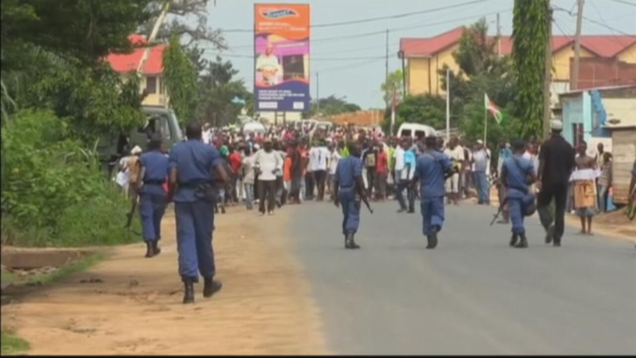Protests continue in Burundi as calls mount for election delay Eye on